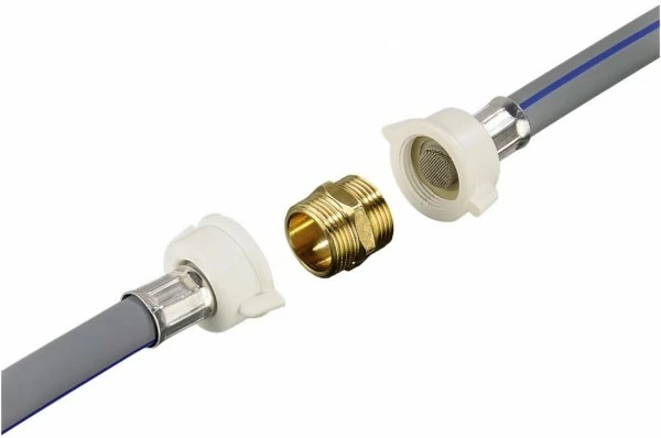 Zubehör Für Waschmaschinen XavaX Zulaufschlauchverbinder Messing 3 Zubehör Für Waschmaschinen XavaX Zulaufschlauchverbinder Messing – Bild 3
