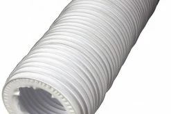 Zubehör Für Trockner XavaX Abluftschlauch 4 M Wäschetrockner-Zubehör Weiß