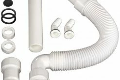 Zubehör Für Waschmaschinen XavaX Flex. Röhrensiphon 1 1/2", 1 St./PB