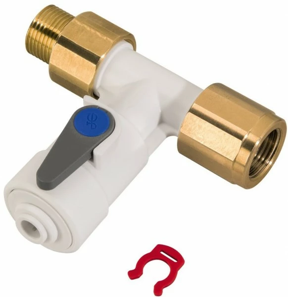 Zubehör Für Waschmaschinen XavaX T-Stück Winkel-Absperrventil Waschmaschinen-Zubehör Weiss 1 Zubehör Für Waschmaschinen XavaX T-Stück Winkel-Absperrventil Waschmaschinen-Zubehör Weiss