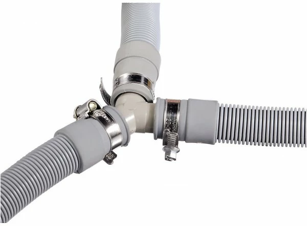 Zubehör Für Waschmaschinen XavaX Y-Verbinder Ablaufschlauch Waschmaschinen-Zubehör 3 Zubehör Für Waschmaschinen XavaX Y-Verbinder Ablaufschlauch Waschmaschinen-Zubehör – Bild 3