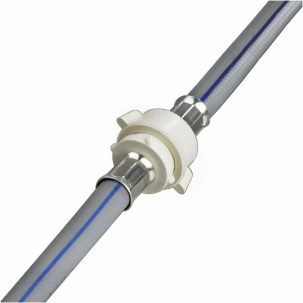 Zubehör Für Waschmaschinen XavaX Zulaufschlauch-Verlängerung (2,5m) Grau 2 Zubehör Für Waschmaschinen XavaX Zulaufschlauch-Verlängerung (2,5m) Grau – Bild 2