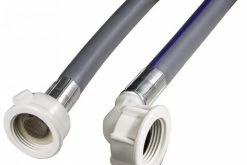 Zubehör Für Waschmaschinen XavaX Kaltwasser-Zulaufschlauch (2,5m) Grau