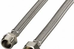 Zubehör Für Waschmaschinen XavaX Panzer-Zulaufschlauch-Verläng. 2m Waschmaschinen-Zubehör