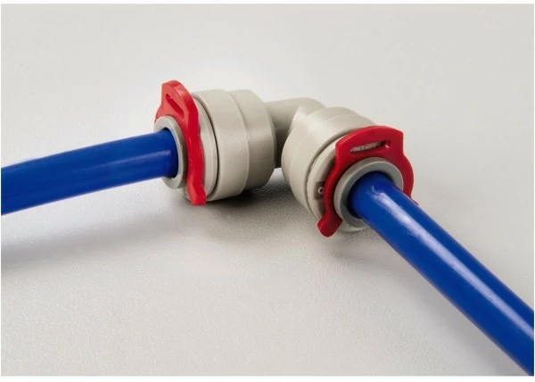 Zubehör Für Waschmaschinen XavaX Winkelverbinder Für Kunststoffrohre Waschmaschinen-Zubehör Grau 2 Zubehör Für Waschmaschinen XavaX Winkelverbinder Für Kunststoffrohre Waschmaschinen-Zubehör Grau – Bild 2