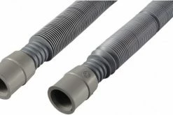 Zubehör Für Waschmaschinen XavaX Ablaufschlauch (1,2 - 4m) Waschmaschinen-Zubehör Grau